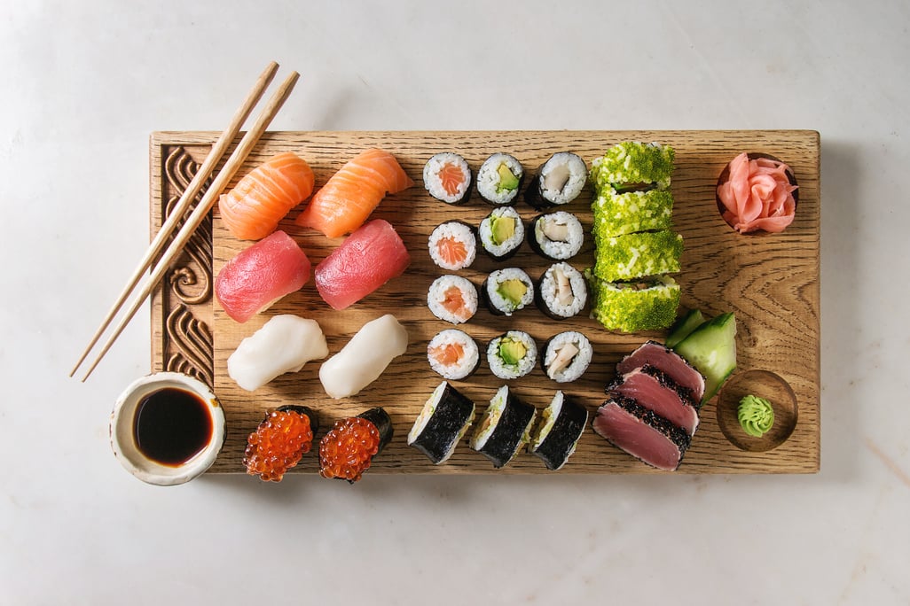 Sushi Sashimi Set