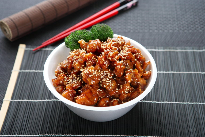 Sesame Chicken Teriyaki Bowl