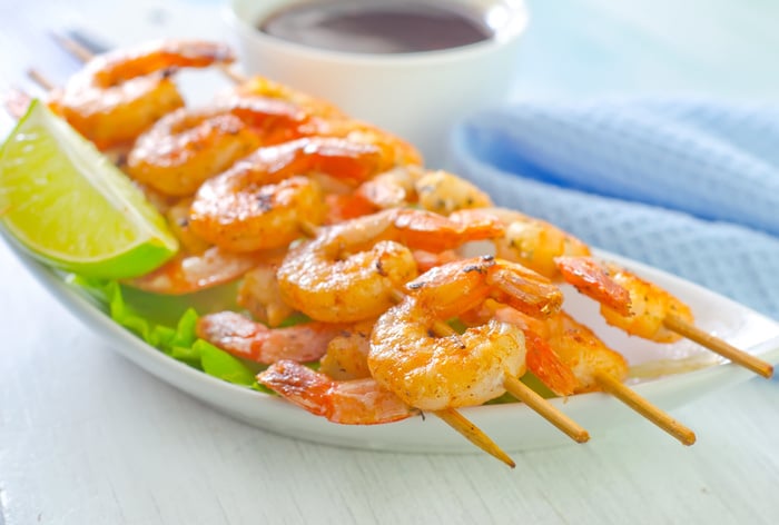 Shrimps on Stick